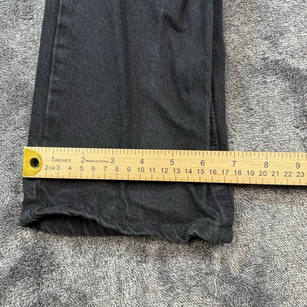 Levi's Jeans Men's 36x30 Black Denim 511 Slim Distressed